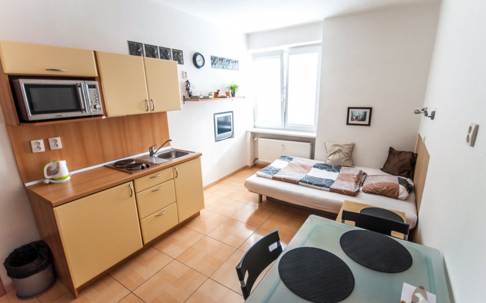 Pronájem bytu 1+kk, 22 m²