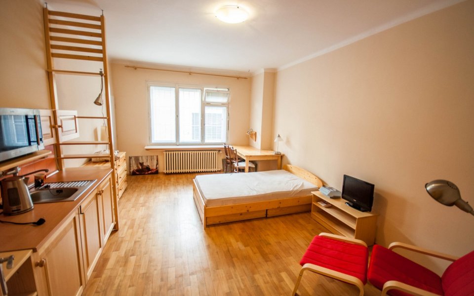 Pronájem bytu 1+kk, 30m², v samém srdci Prahy