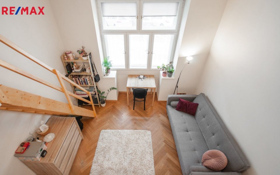 Prodej bytu 1+kk v osobním vlastnictví 22 m², Praha 7 - Holešovice