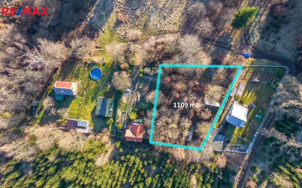 Prodej pozemku 1109 m², Libeř