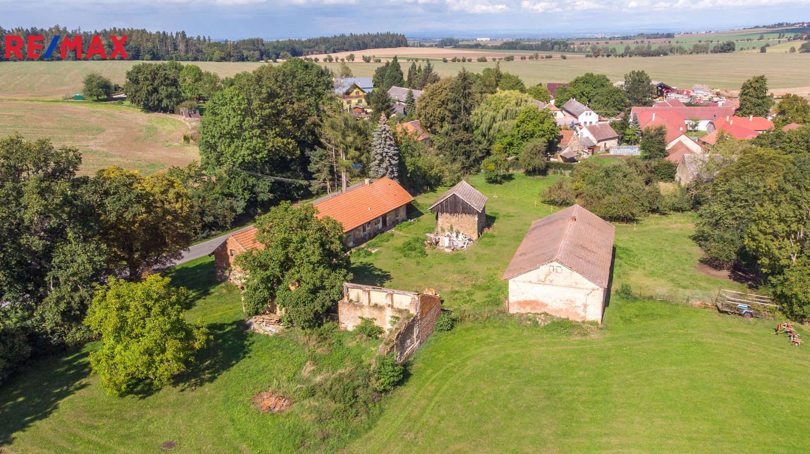Prodej zemědělského objektu 1619 m², Vidice