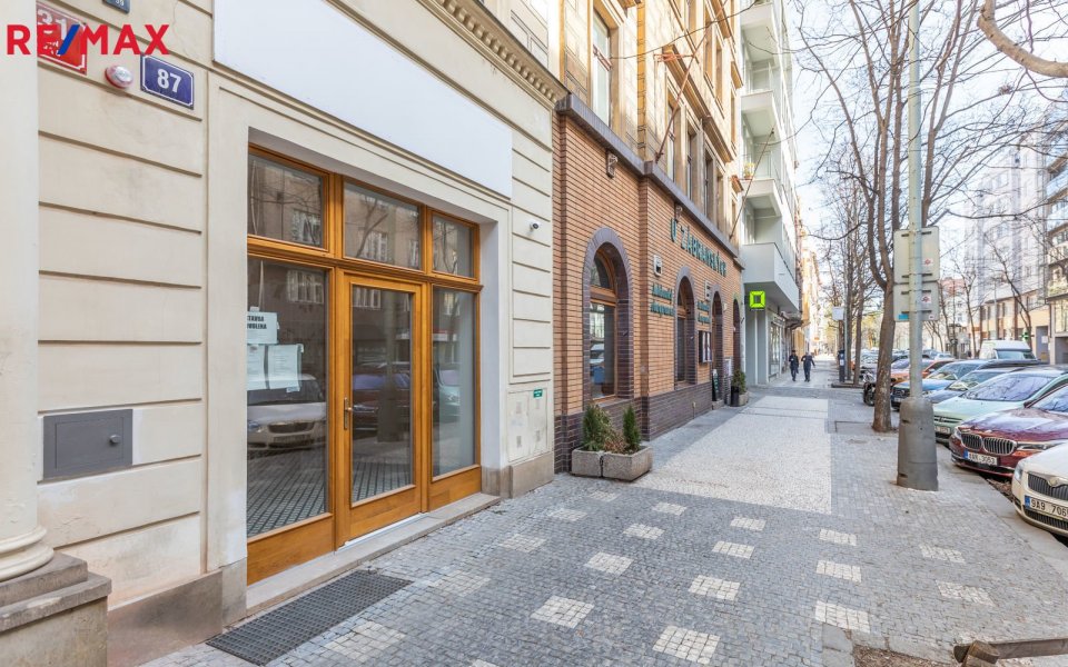 Pronájem obchodních prostor 27 m², Praha 8 - Karlín
