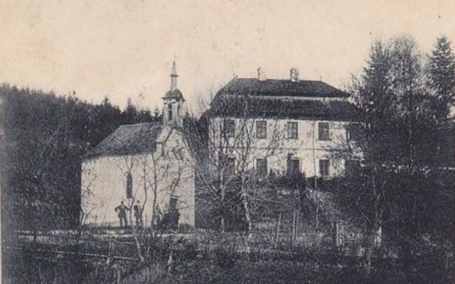 Zámeček přibližně v roce 1906